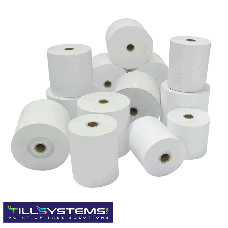 80mm Thermal Paper Rolls (20 Rolls)